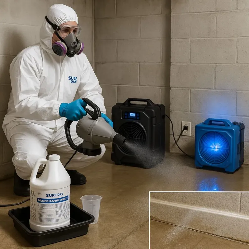 Sanitization and Odor Removal process in Tenino, WA