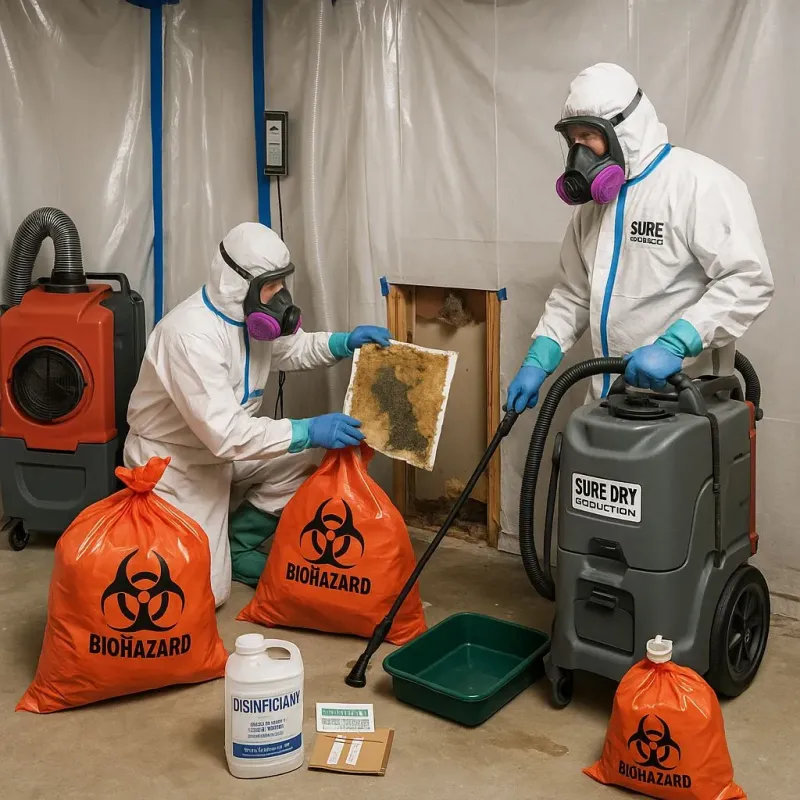 Contaminated Water Handling Protocols process in Tenino, WA