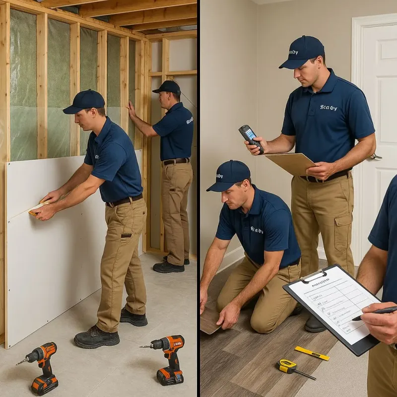 Repairs and Reconstruction process in Tenino, WA